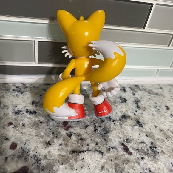 Jakks Modern Tails 3.5" Super Poser Articulated Jointed Sonic The Hedgehog Sega - Picture 8 of 8